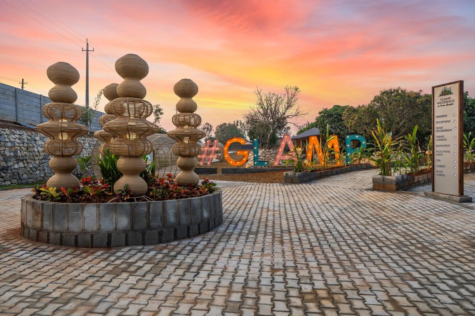 Glamp Wilderness Hotel Nelamangala Exterior foto
